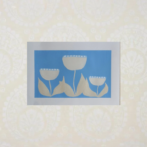 Tradd Street Florals - Blue Three