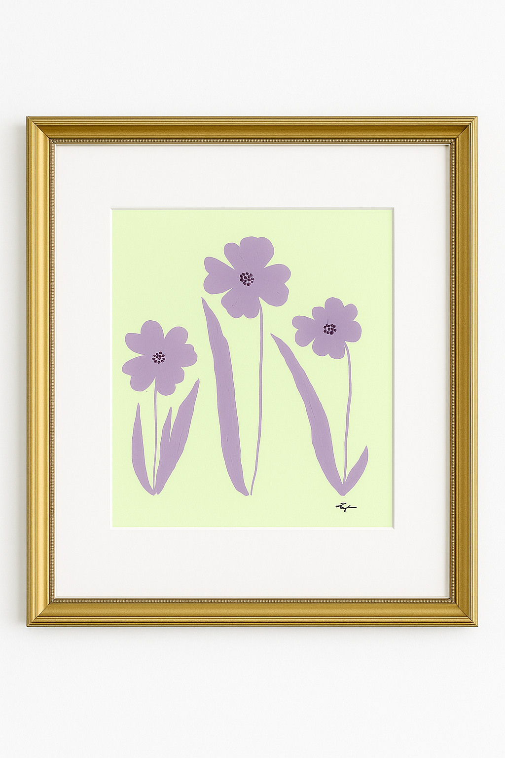 Oxford Florals Muted Violet III