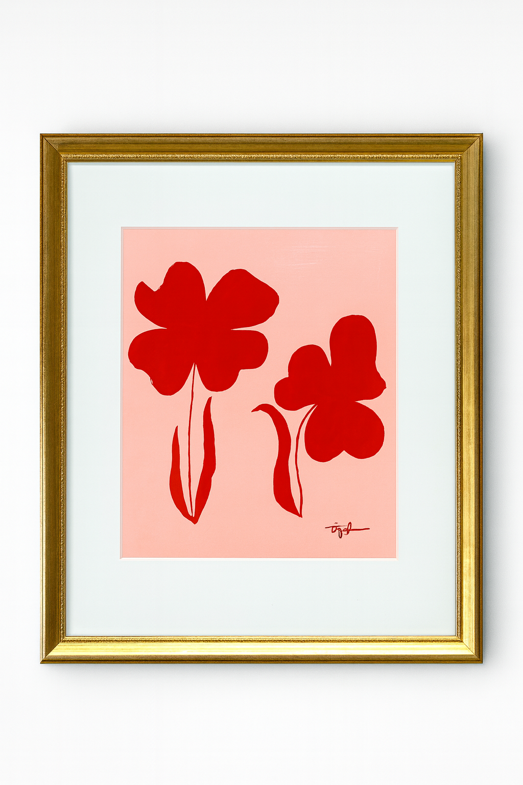 Oxford Florals Shell Red II