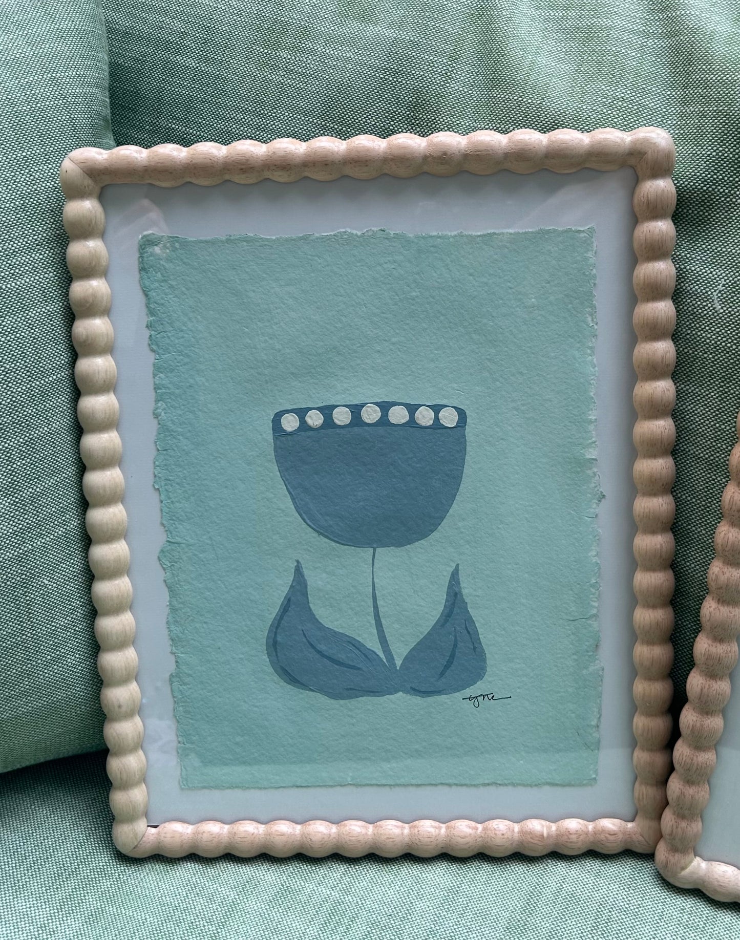 Tradd Street Florals - Mint I