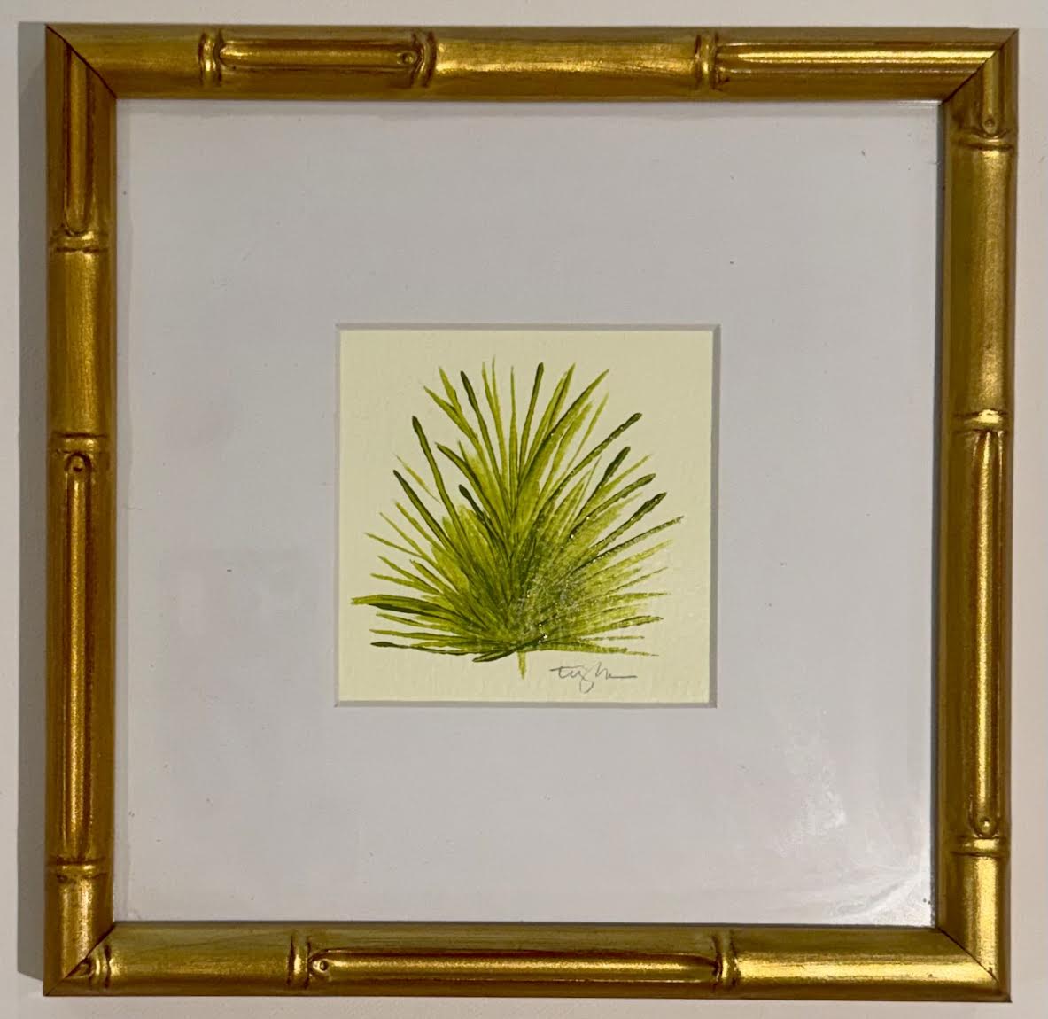 Palms on Sunset I Green