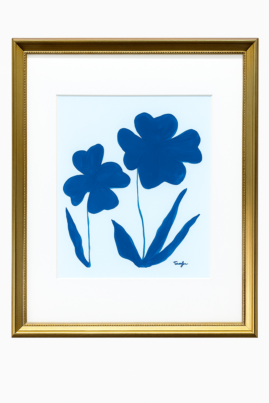 Oxford Florals Blue III