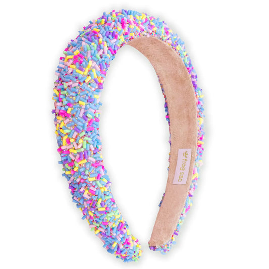 Frog Sac Padded Sprinkles Headband - Confetti Hair Band