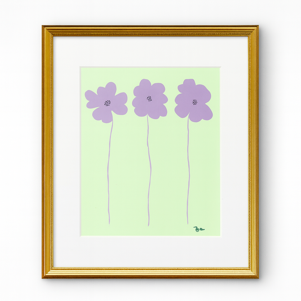 Oxford Florals Muted Violet