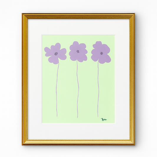 Oxford Florals Muted Violet