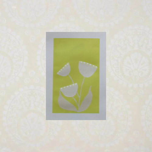 Tradd Street Florals - Chartreuse Three