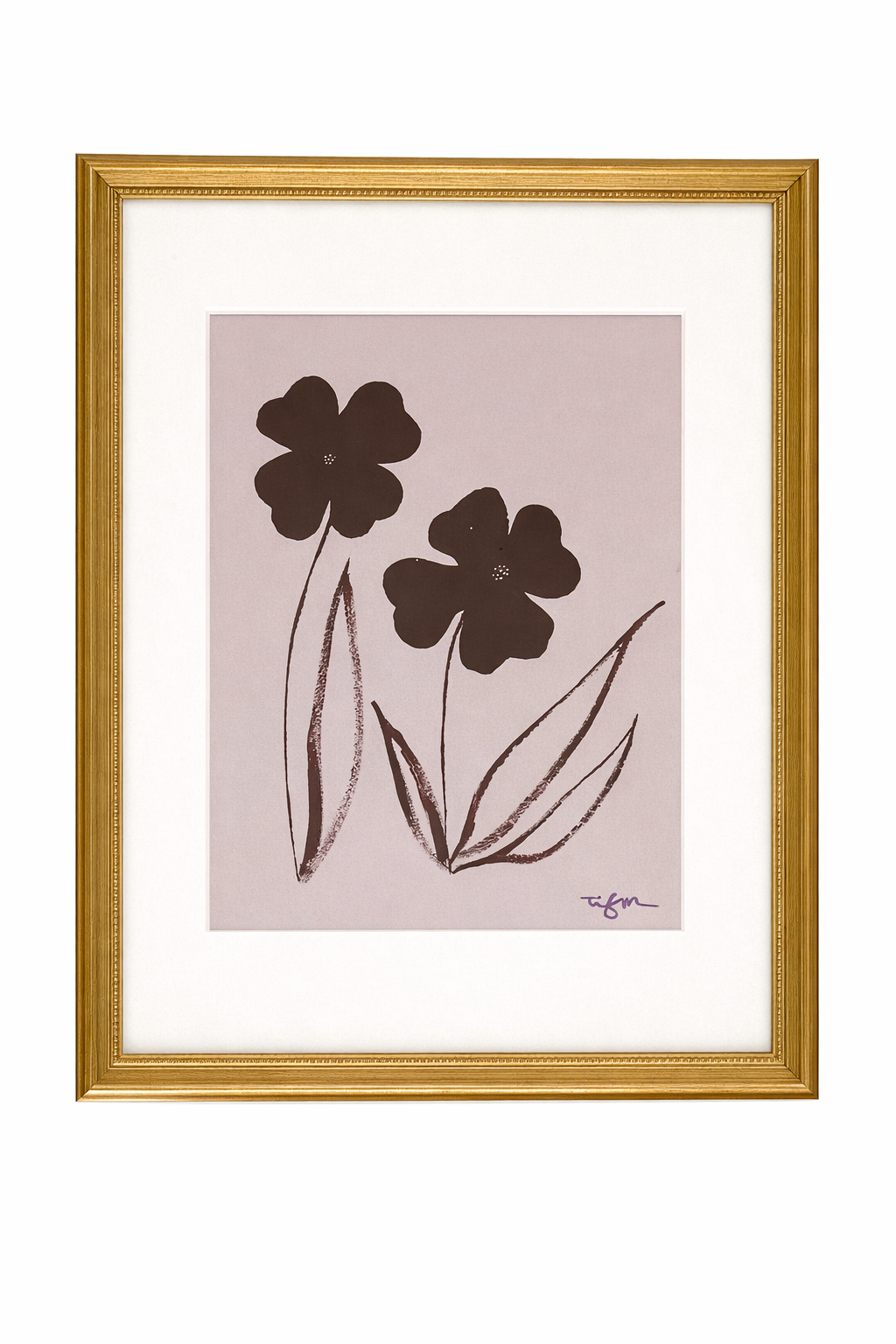 Oxford Florals Plum II