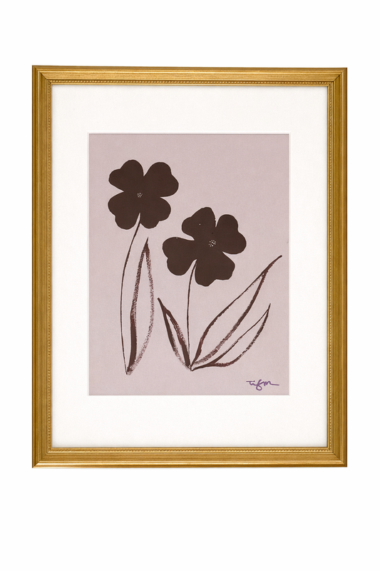 Oxford Florals Plum II