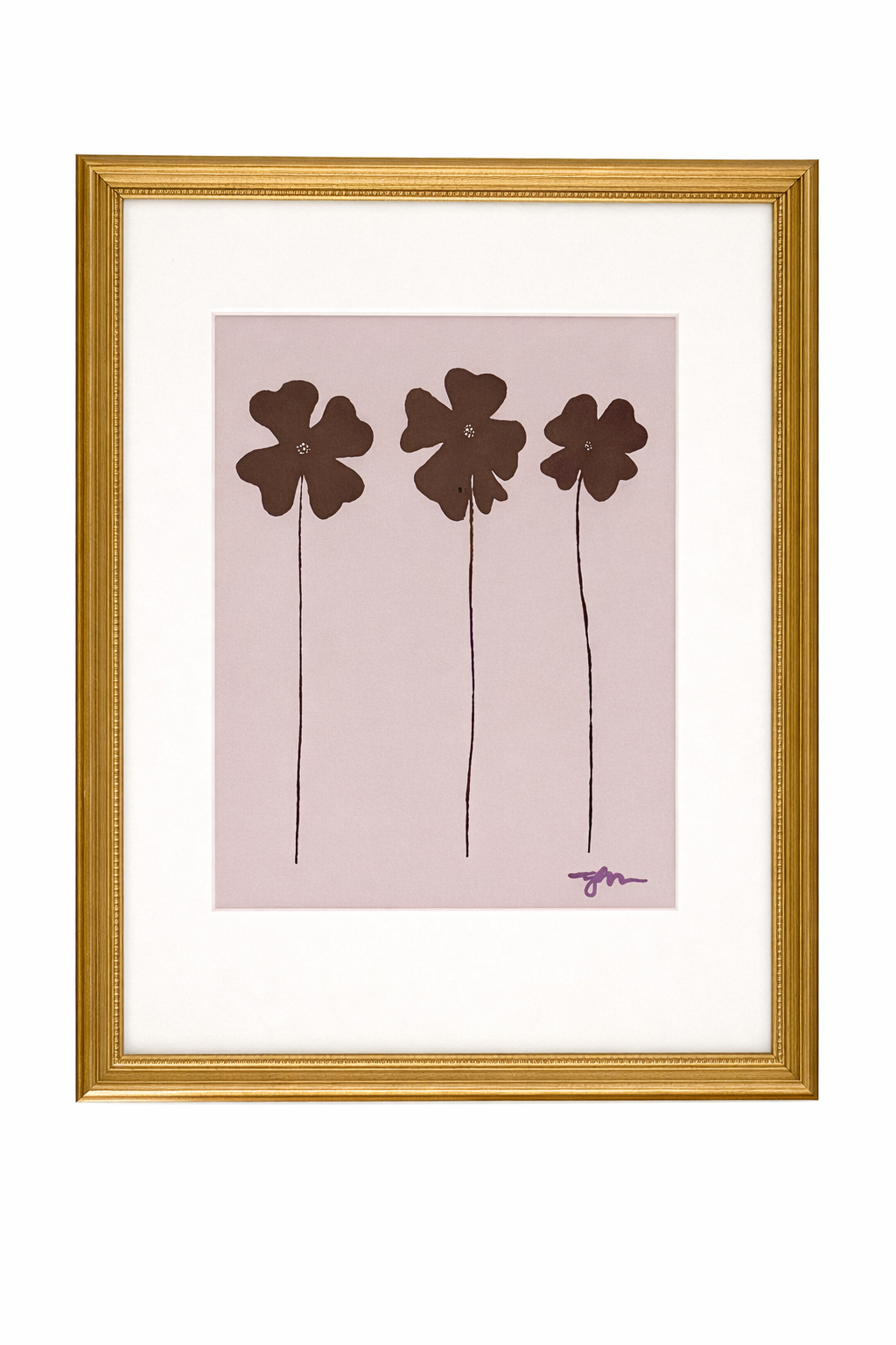 Oxford Florals Plum III