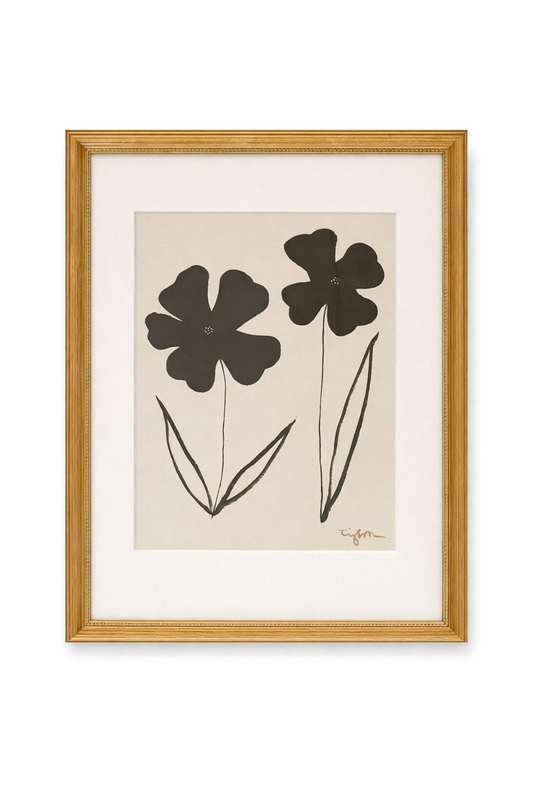 Oxford Florals Chocolate II