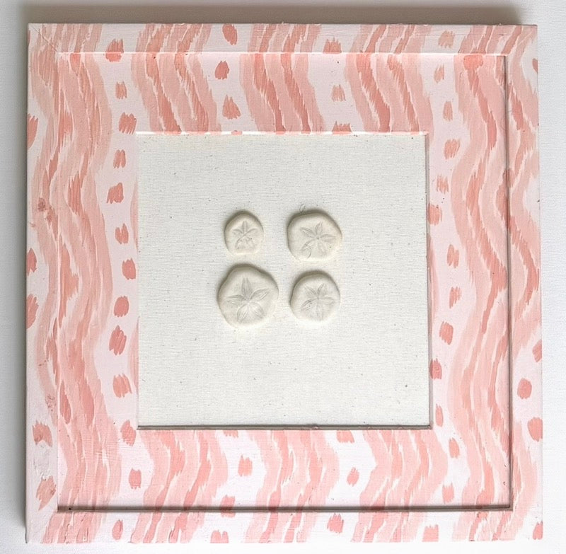 Lee Jofa Ikat Stripe Inspired Frame I