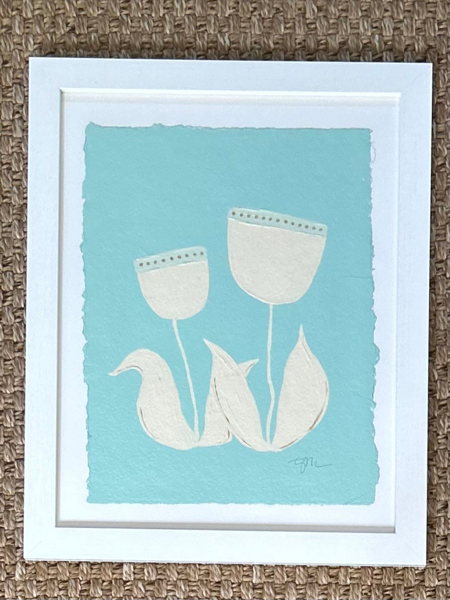 Tradd Street Florals Cabana Blue II