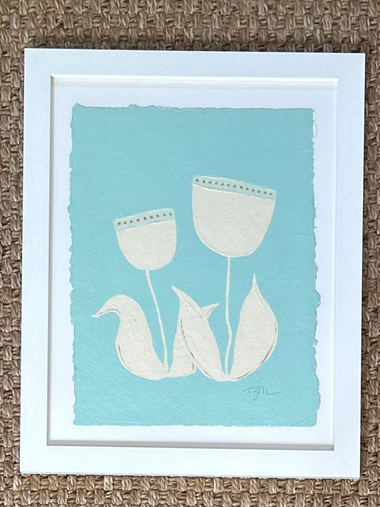 Tradd Street Florals Cabana Blue II