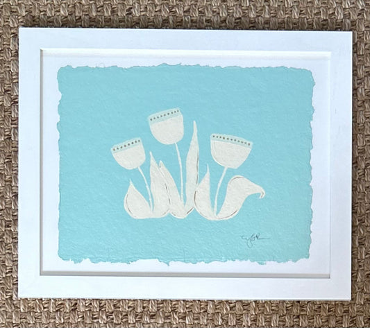 Tradd Street Florals Cabana Blue III