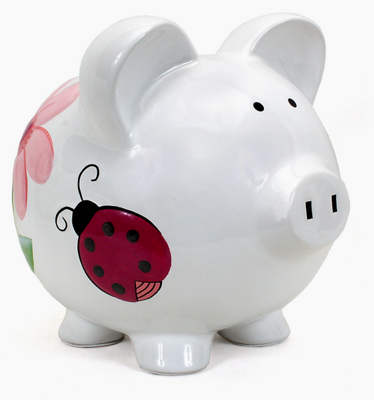 Ladybugs Piggy Bank