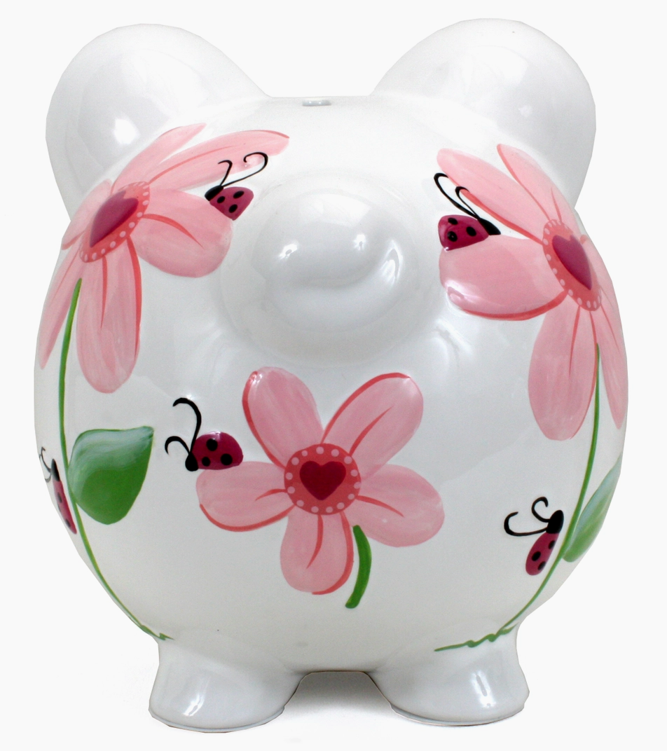 Ladybugs Piggy Bank